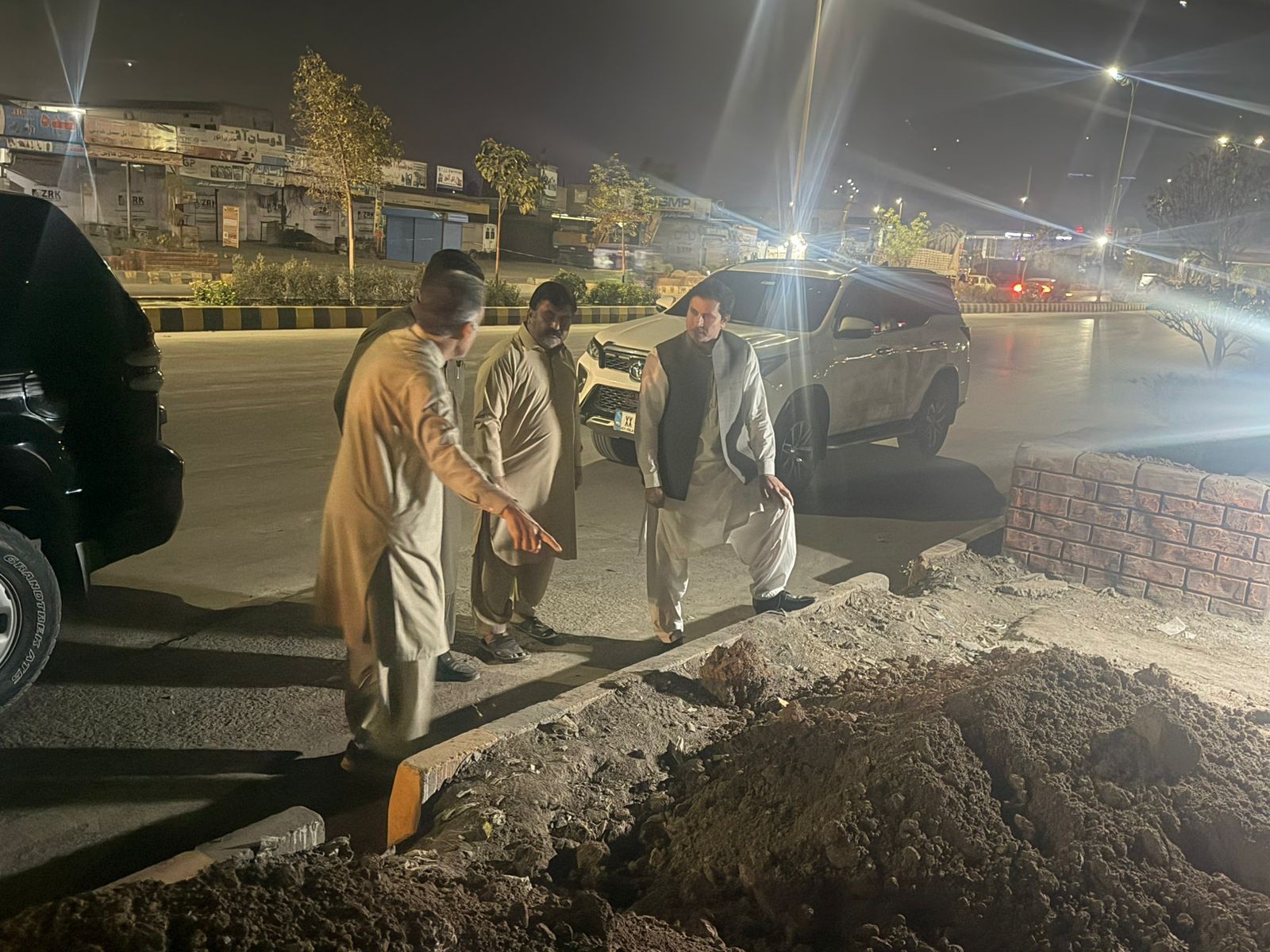 DG PDA visit to different places in Peshawar