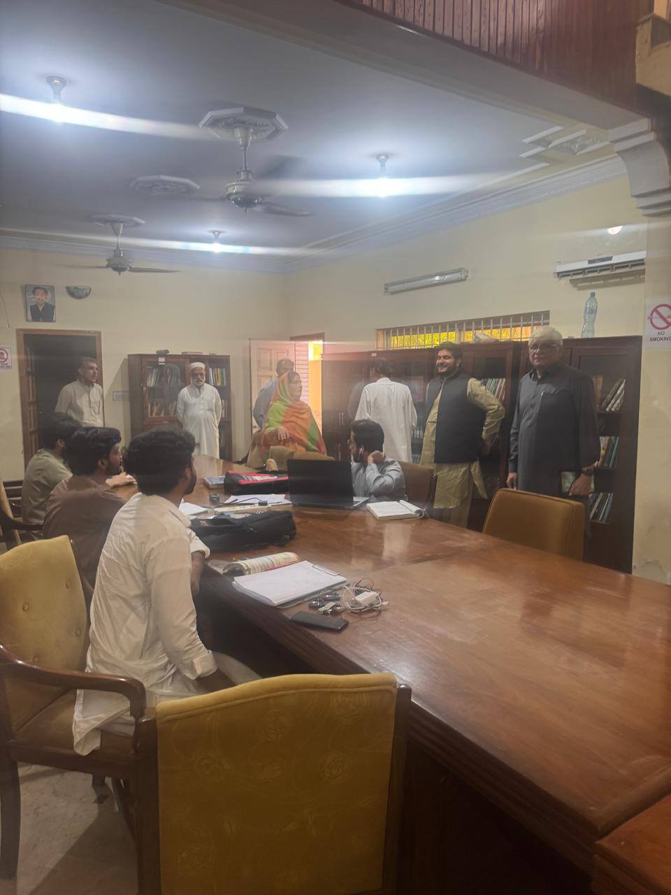DG visit to Library Phase-4
