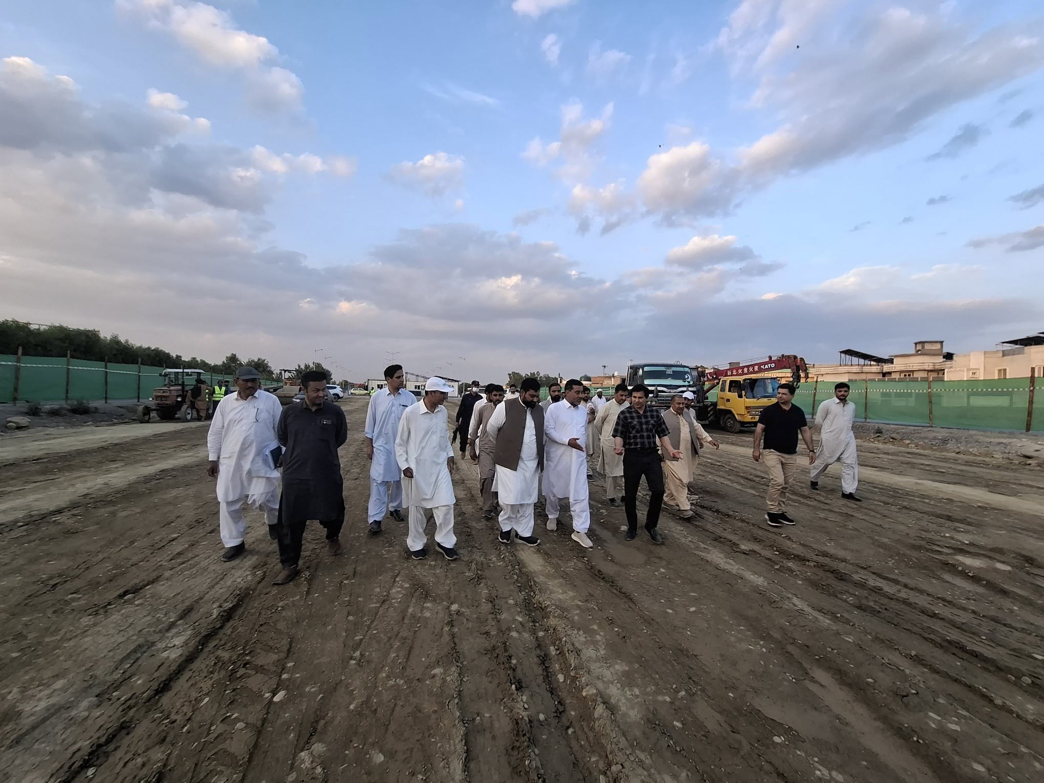 Director General PDA visit to Missing Link Package